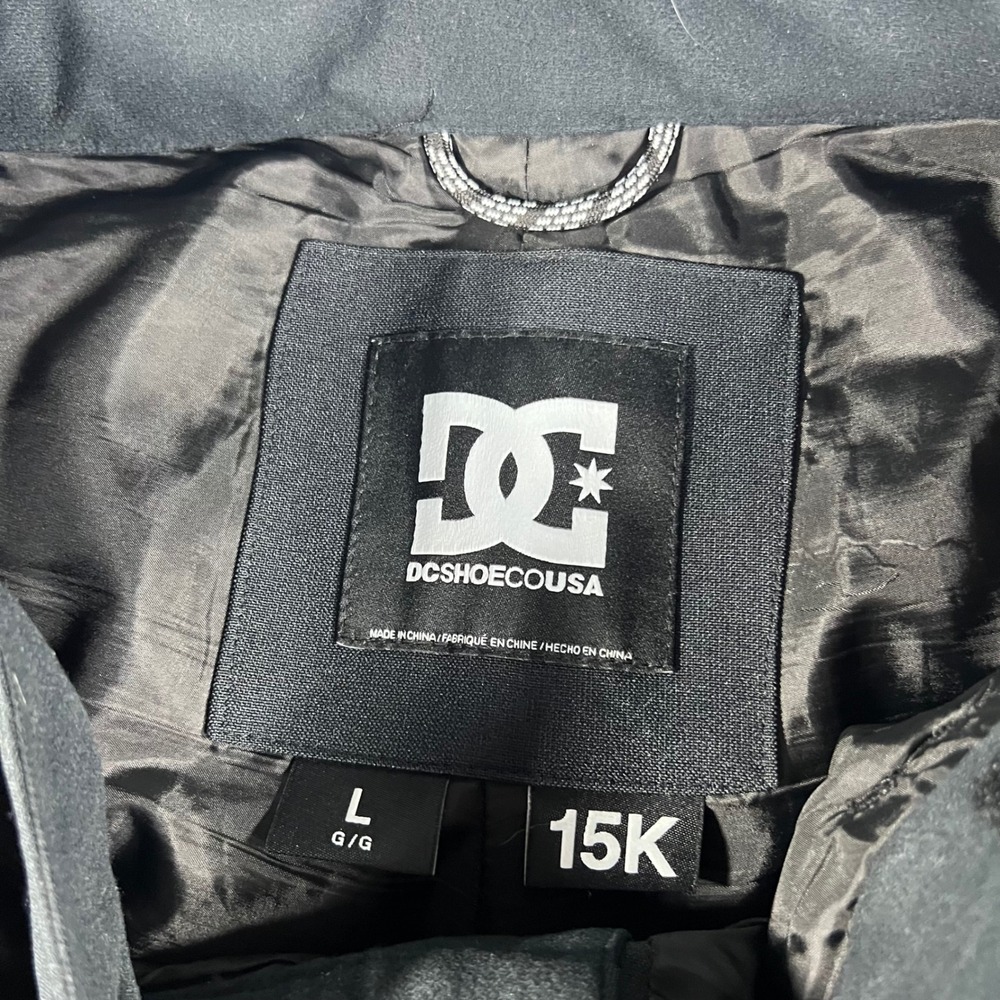 DC Shoes Co USA Mens 15K Waterproof Snowboard Pants Black Cargo Size Large L - Picture 4 of 12
